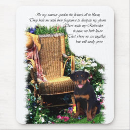 Rottweiler Art-cadeaus Muismat