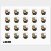 Rottweiler Art-cadeaus Ronde Sticker (Vel)