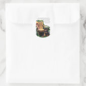 Rottweiler Art-cadeaus Ronde Sticker (Tas)