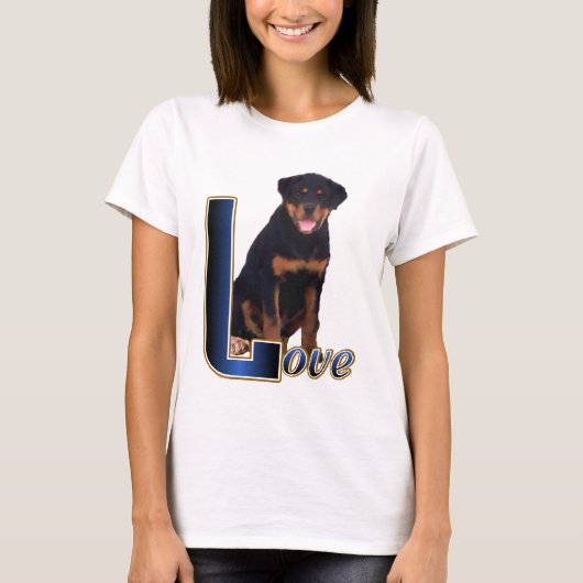 Rottweiler Art-cadeaus T-shirt (Voorkant)