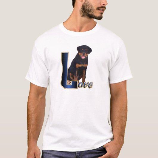 Rottweiler Art-cadeaus T-shirt (Voorkant)