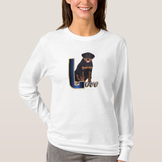 Rottweiler Art-cadeaus T-shirt (Voorkant)