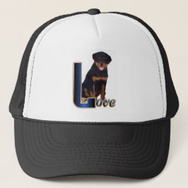 Rottweiler Art-cadeaus Trucker Pet