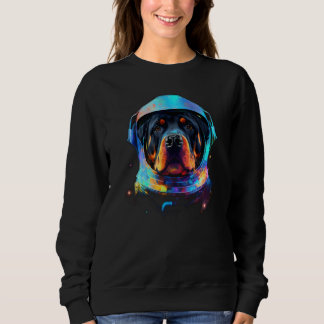 Rottweiler Astronaut Dog in Space Suit Planetary E Trui