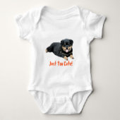 Rottweiler Baby Creeper Romper (Voorkant)