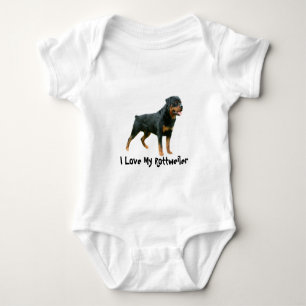 Rottweiler Baby Creeper Romper