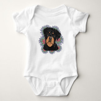 Rottweiler-baby Romper