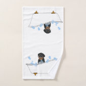 Rottweiler  bad handdoek (Handdoek)
