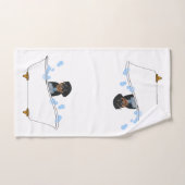 Rottweiler  bad handdoek (Handdoek)