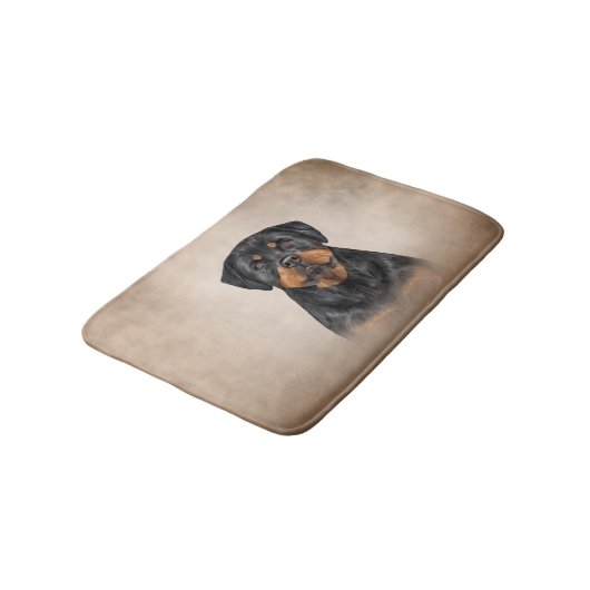 Rottweiler Badmat (Gekanteld)