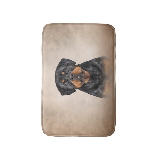 Rottweiler Badmat (Voorkant Verticaal)