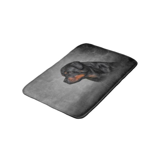 Rottweiler Badmat (Gekanteld)