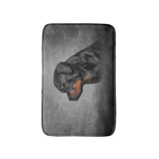 Rottweiler Badmat (Voorkant Verticaal)