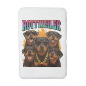 Rottweiler badmat (Voorkant Verticaal)