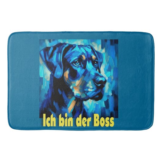 Rottweiler Badmat (Voorkant)