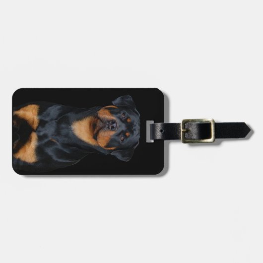 Rottweiler   bagagelabel (Voorkant horizontaal)