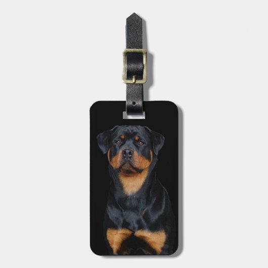 Rottweiler   bagagelabel (Voorkant verticaal)