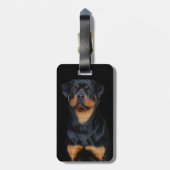 Rottweiler   bagagelabel (Achterkant verticaal)