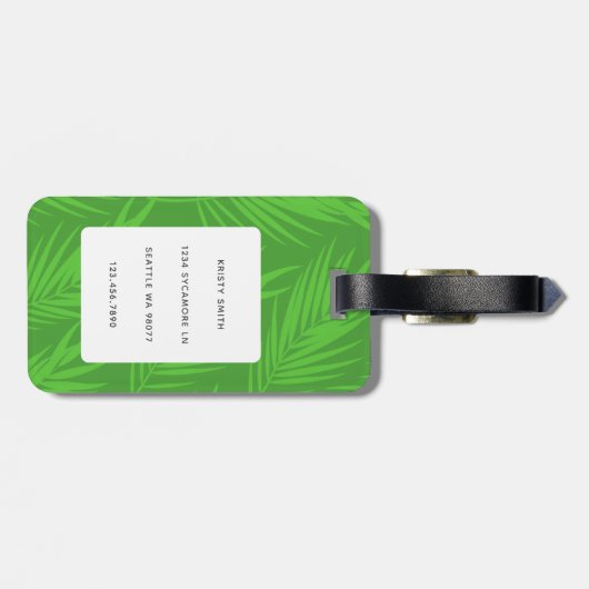 Rottweiler-Bagagelabels Bagagelabel (Achterkant horizontaal)