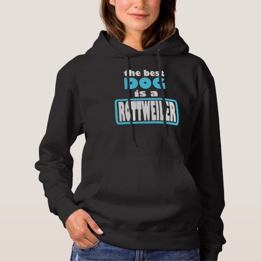 Rottweiler Beste Hond Hoodie (Voorkant)