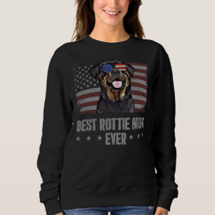 Rottweiler Beste Hond Moeder Ooit Retro Trui