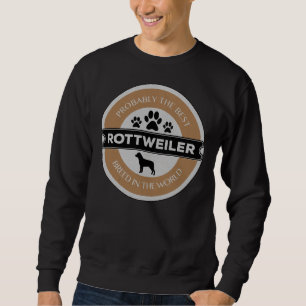 Rottweiler beste hondenras trui