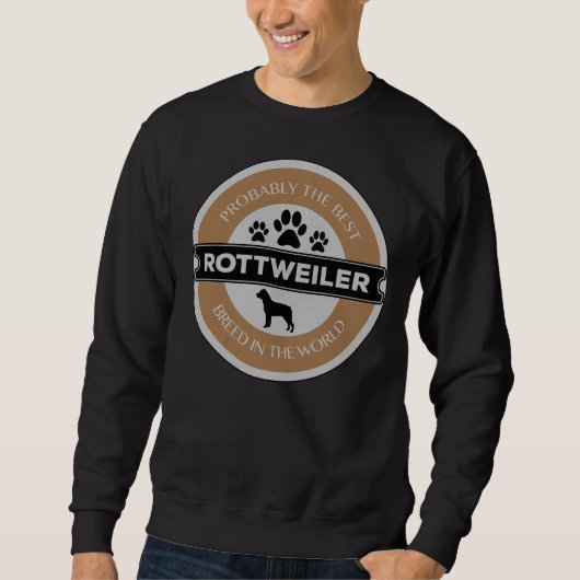 Rottweiler beste hondenras trui (Voorkant)