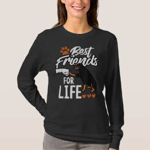 Rottweiler beste vrienden voor het leven Hondenras T-shirt