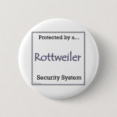 Rottweiler Beveiligingssysteem - Button (Voorkant)