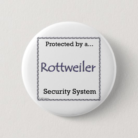 Rottweiler Beveiligingssysteem - Button (Voorkant)