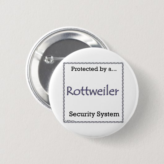 Rottweiler Beveiligingssysteem - Button (Voorkant /achterkant)
