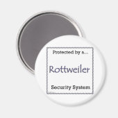 Rottweiler Beveiligingssysteem - Magneet (Voorkant / Achterkant)