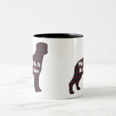 Rottweiler BFF-Mok Tweekleurige Koffiemok (Center)