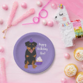 rottweiler Birthday Papieren Bordje (Feest)