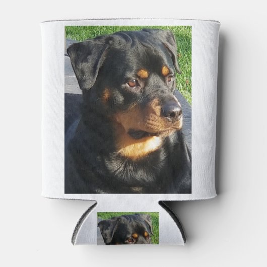 Rottweiler Blikjeskoeler (Voorkant)