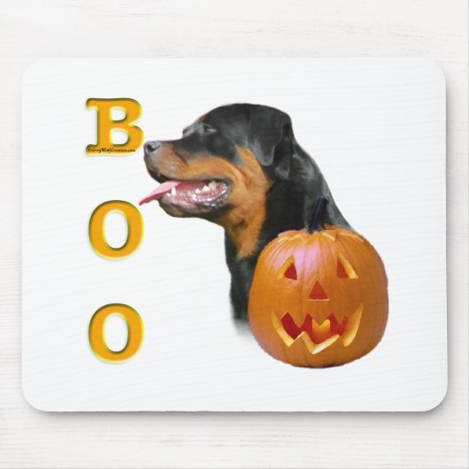 Rottweiler Boo Muismat (Voorkant)