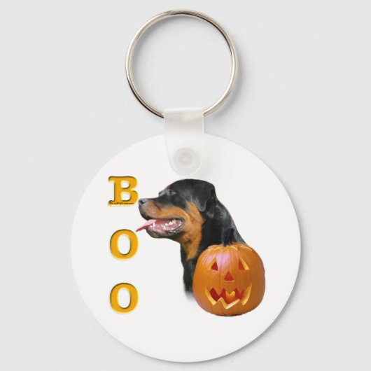 Rottweiler Boo Sleutelhanger (Voorkant)