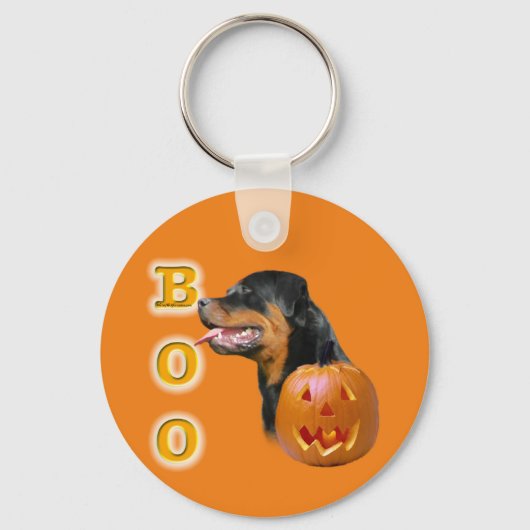 Rottweiler Boo Sleutelhanger (Voorkant)