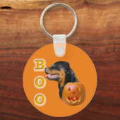 Rottweiler Boo Sleutelhanger (Achterkant)