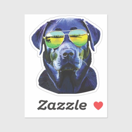 Rottweiler brave cool sticker (Vel)