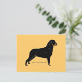 Rottweiler Briefkaart (Staand voorkant)