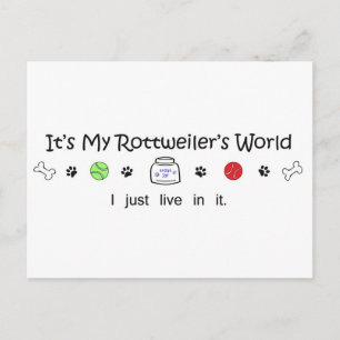 Rottweiler Briefkaart