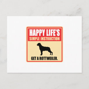 Rottweiler Briefkaart