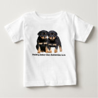 Rottweiler Buddies Toddler Unisex Shirt