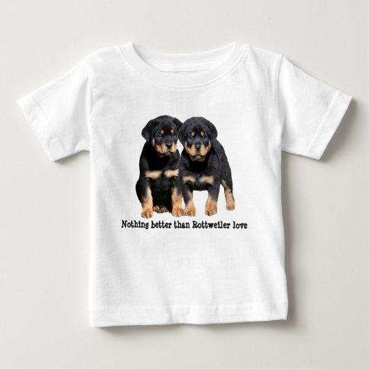 Rottweiler Buddies Toddler Unisex Shirt (Voorkant)