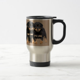 Rottweiler Buddies Travel Mug Reisbeker