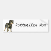 Rottweiler Bumpersticker (Voorkant)