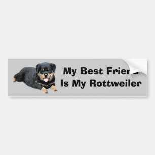 Rottweiler-Bumpersticker Bumpersticker