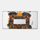 Rottweiler  bureaumat (Keyboard & Muis)