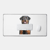 Rottweiler bureaumat (Keyboard & Muis)